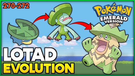 lotad evolution emerald.